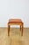 Stool with Orange Brick Boucle Seat by Edmund Homa, 1970s For Sale - Image 4 of 7