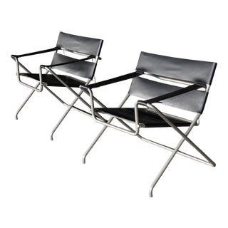 D4 Lounge Chairs by Marcel Breuer for Tecta, Germany, 1980s, Set of 2 For Sale