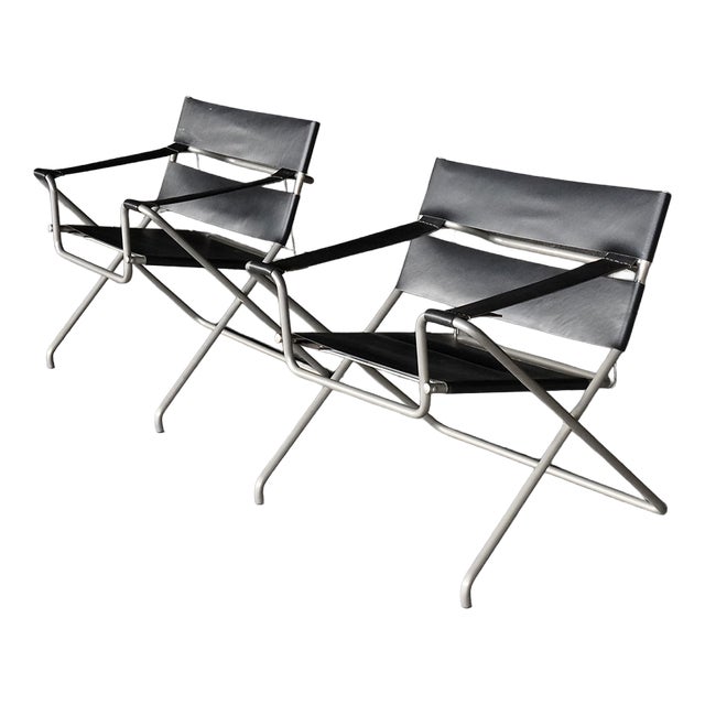 D4 Lounge Chairs by Marcel Breuer for Tecta, Germany, 1980s, Set of 2 For Sale