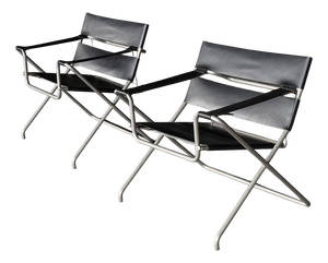 D4 Lounge Chairs by Marcel Breuer for Tecta, Germany, 1980s, Set of 2