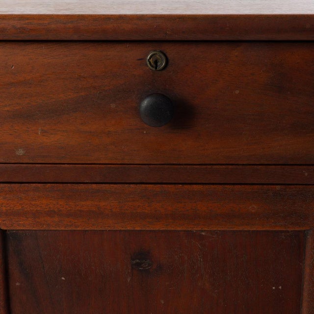 Art Deco Mid 20th Century Mahogany Humidor-Smoking Stand For Sale - Image 3 of 7