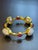 Late 20th Century Bochic “Capri” Vintage Ruby & South Sea Pearl Bangle in 18K Gold & Silver For Sale - Image 5 of 18