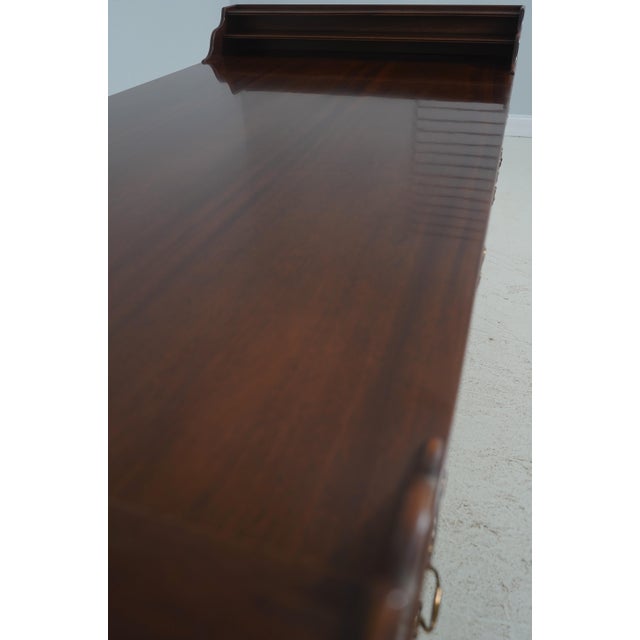 Kittinger George Washington Style Mahogany Executive Desk For Sale - Image 10 of 18