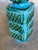 Ceramic Vase With Relief Geometric Pattern West Germany Mid-Century Modern 1970s For Sale In Los Angeles - Image 6 of 10