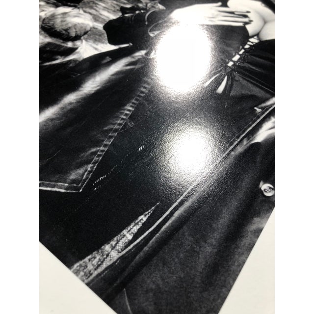 "Père Lachaise, Tomb of Talma, Paris 1977" Vintage Silver Gelatin Print by Helmut Newton For Sale In Miami - Image 6 of 7