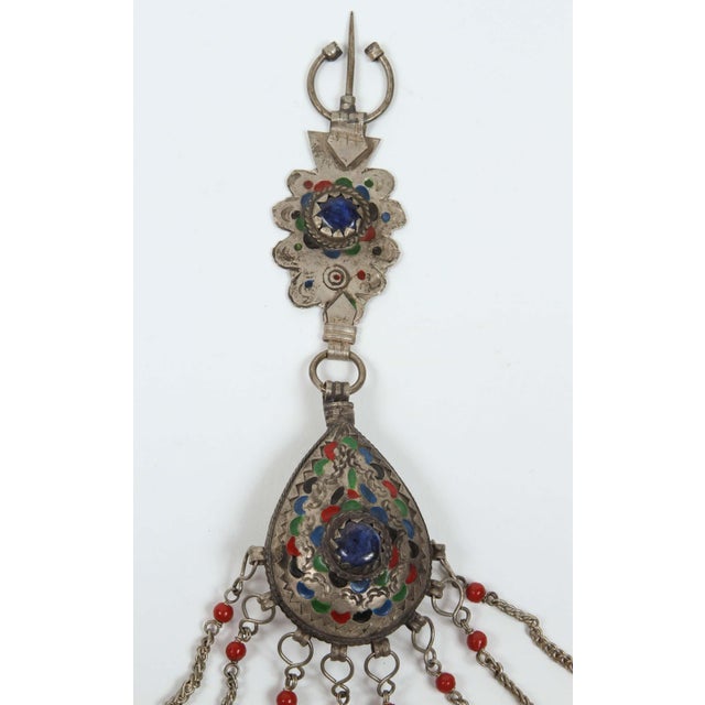 Vintage Berber Fibulas by Moroccan Artisans, Handcrafted 1960s For Sale In Palm Springs - Image 6 of 9