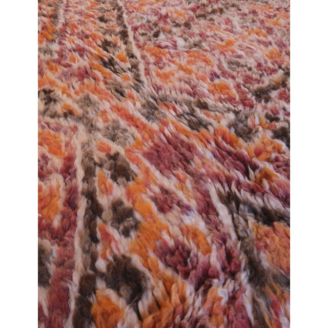 1980s Moroccan Beni MGuild Rug - 13.7 X 6.4 Ft For Sale - Image 12 of 12