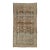 Antique Malayer Wool Area Rug With Muted Blue and Earth Tone Floral Pattern For Sale