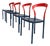 Lotus Chairs by Hartmut Lohmeyer for Kusch&Co., Germany, 1980s, Set of 4 For Sale