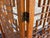 Brown Mid 20th Century Teak Four Panel Room Divider Screen For Sale - Image 8 of 13