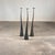 Enhance your interior decor with these incredible sculptural candle holders, a set of three exquisite pieces from Italy,...