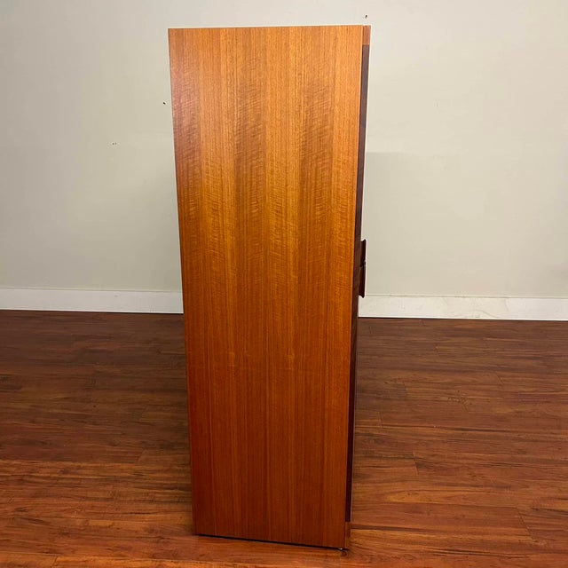G-Plan Quadrille Large Vintage Teak Wardrobe For Sale In Seattle - Image 6 of 12