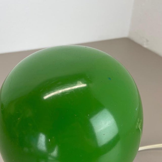 Metal Green Junker Table Lamp by Afra & Tobia Scarpa for Flos, Italy, 1970 For Sale - Image 7 of 18