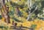 Mid Century Modern Vertical Landscape With Fence in Acrylic on Paper by Bertram Spencer For Sale - Image 9 of 9
