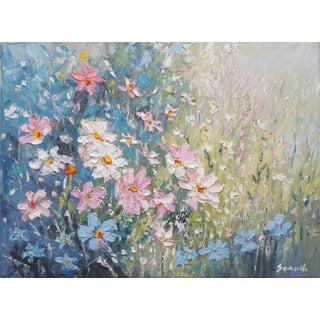 Original Oil Painting, Flowers For Sale