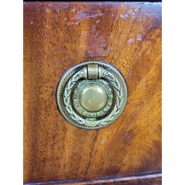 Brown Georgian Style Side Table from G.T. Rachstraw, 1940s For Sale - Image 8 of 18