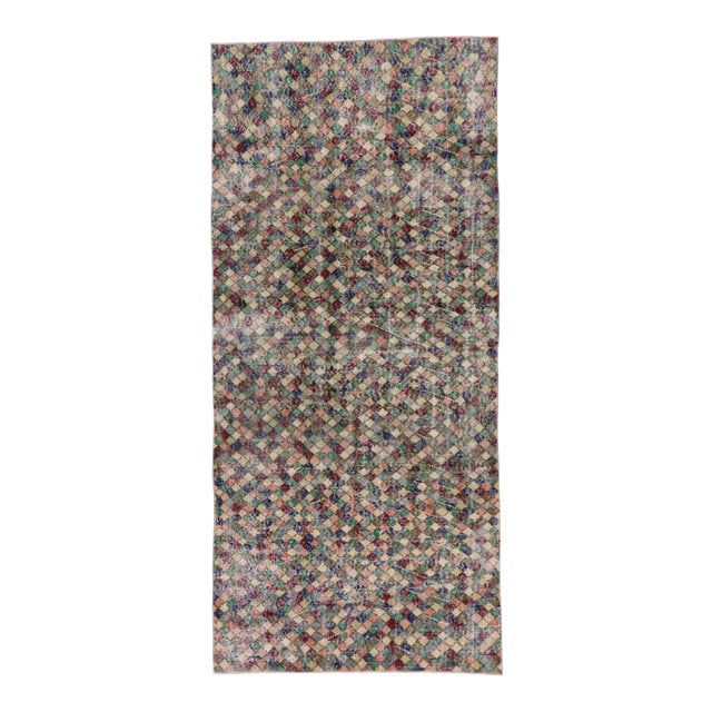 Vintage Turkish Sivas Rug, 04'00 X 08'09 For Sale