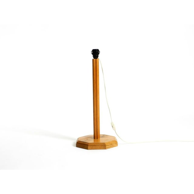 Large Scandinavian Pine Veneer Floor or Table Lamp, 1960s For Sale - Image 16 of 18