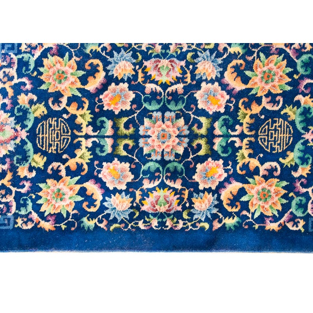 Art Deco Early 20th Century Chinese Art Deco Rug For Sale - Image 3 of 14