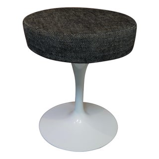 Mid 20th Century Eero Saarinen for Knoll International Stool with Original Fabric For Sale