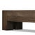Four Hands Abaso Large Accent Bench, Ebony Rustic Wormwood For Sale - Image 4 of 11
