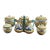 Ceramica Ericina Rita Italia Pottery, Set of Eight For Sale