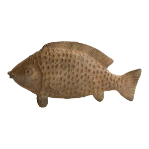 Vintage African Fish Sculpture