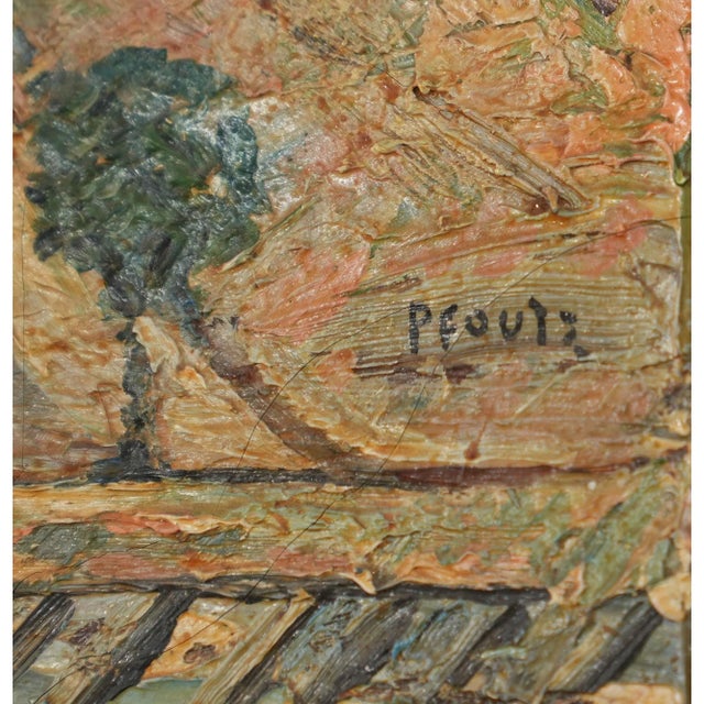 Cornwall Iron Banks Original Oil Painting 1940'S For Sale - Image 11 of 11