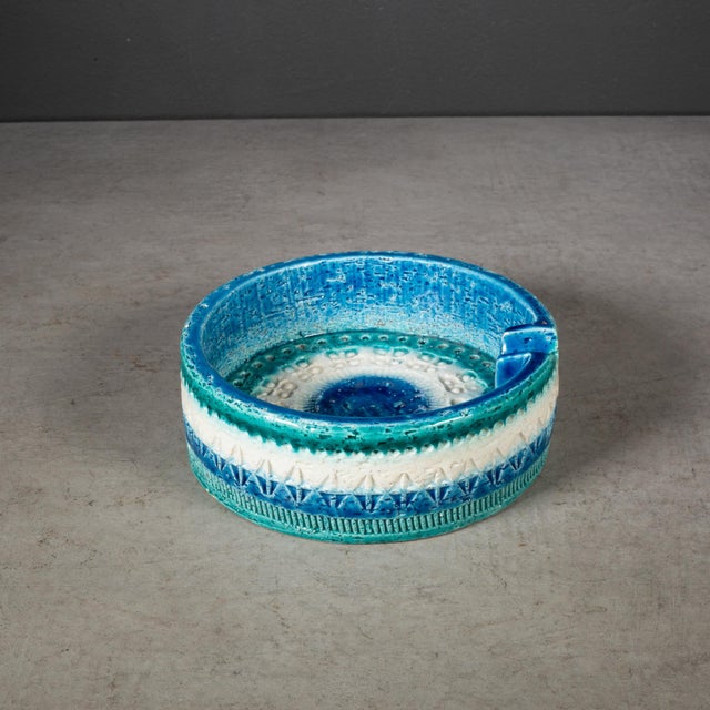 Mid-Century Italian Ashtray or Catchall Dish by Aldo Londi for Bitossi c.1950-1960 For Sale In San Francisco - Image 6 of 9