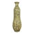 Vintage Yellow Crystalline Glazed Ceramic Vase For Sale