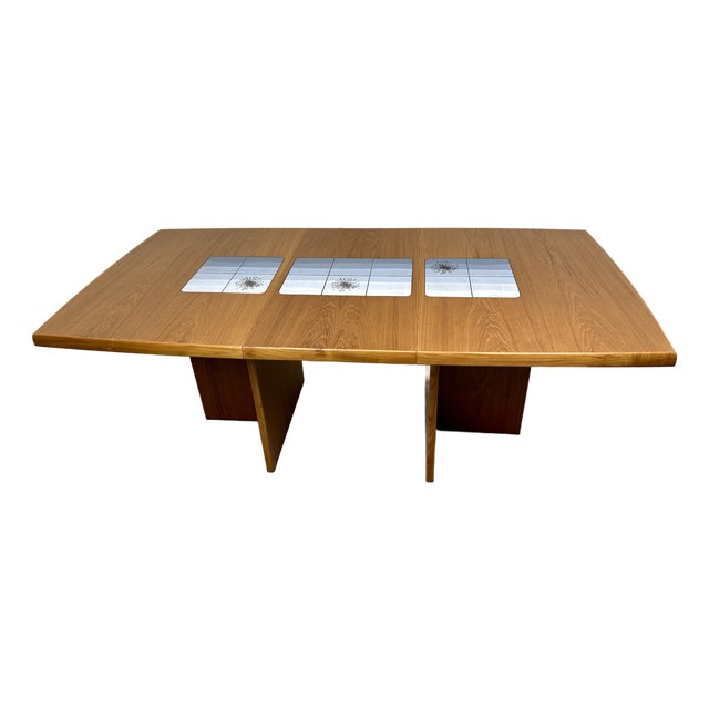 Vintage Mid-Century Modern Dining Table by Poul H. Poulsen for Gangso Mobler For Sale