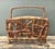 Mid-Century Modern Vintage Bamboo Newspaper Rack For Sale - Image 3 of 12