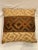 Beige Throw Pillow Made from 19th Century Kuba Textile For Sale - Image 8 of 8