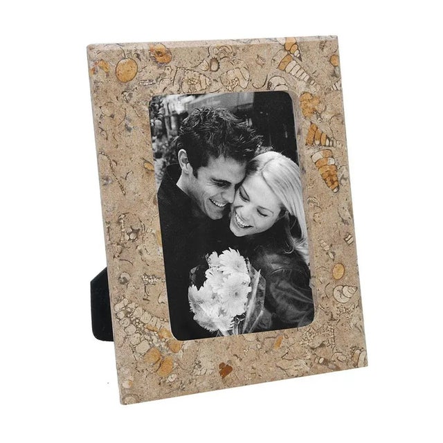 A Venus Collection Fossil Stone 5x7" Frame.