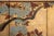 C. 1970s Chinese Six-Panel Gold Leaf Style Painted Screen "Blossoming Plum Tree" For Sale - Image 4 of 14