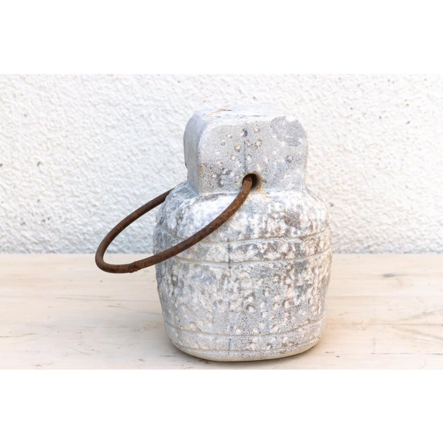 From Handle Carved Stone Door Stop For Sale - Image 9 of 10