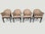 2000 - 2009 Normal Armchairs in Beechwood and Leather by Massimo Scolari for Giorgetti, Italy, 2006, Set of 4 For Sale - Image 5 of 18
