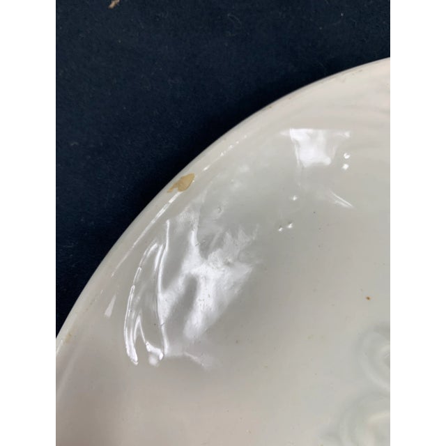 Early 20th Century Vintage Italian Artichoke Plates- Set of 4 For Sale - Image 5 of 13