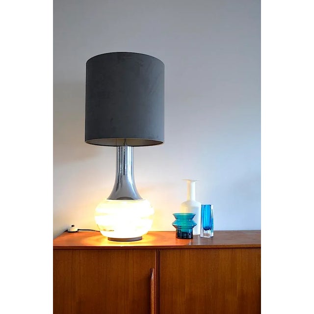 Large Table or Floor Lamp from Doria Leuchten, 1970s For Sale - Image 11 of 14
