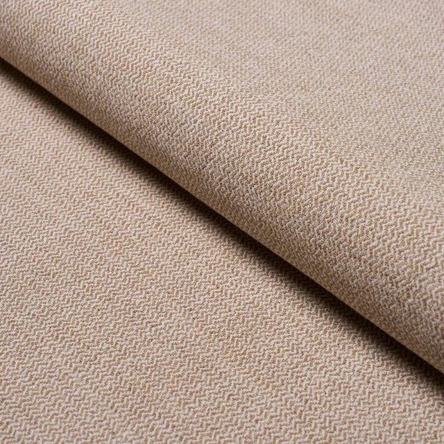 Schumacher Simon Indoor/Outdoor Fabric In Natural For Sale