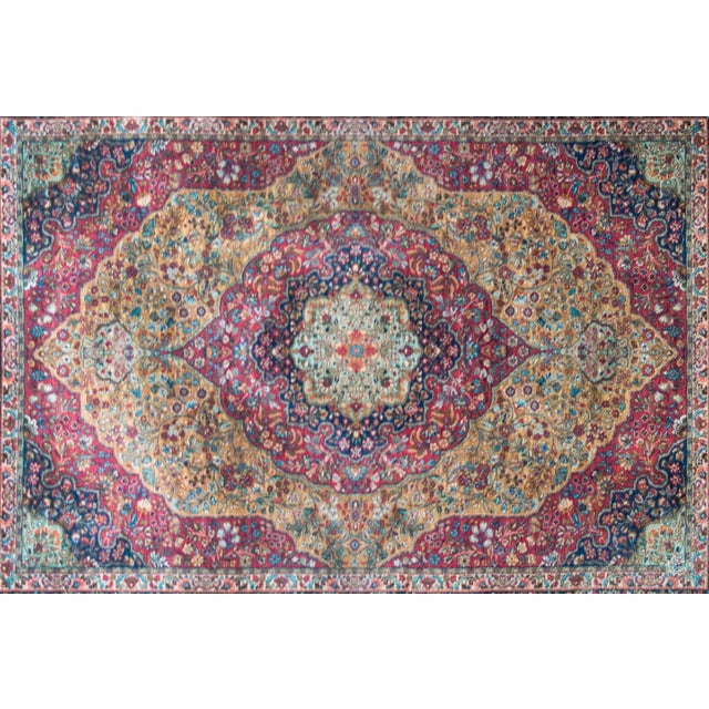 Brick Red Early 20th Century Karastan-Style Rug For Sale - Image 8 of 15