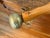 Knobby Cane Walking Stick With Brass Ball Topper For Sale - Image 4 of 7