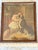 Gold Antique Victorian “The Pet’s Toilet” Girl & Dog Framed Color Print For Sale - Image 8 of 8