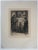 1920 Social Realism Etching by John French Sloan titled "Bandits Cave" Compelling etching by John Sloan (American 1871 -...