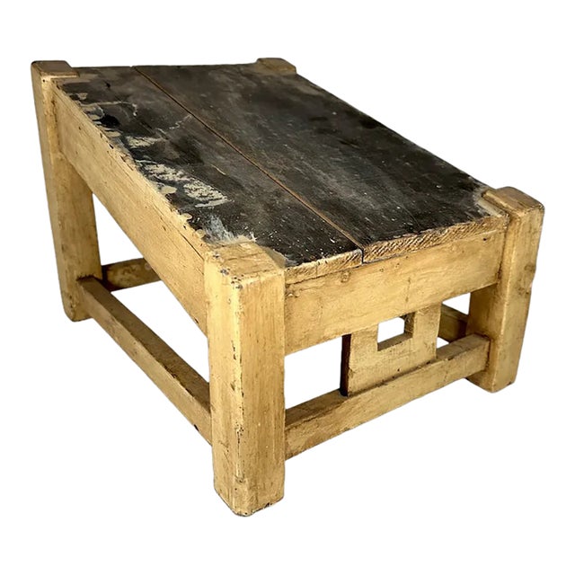 1920s Primitive Shoe Shine Bootblacks Stand For Sale