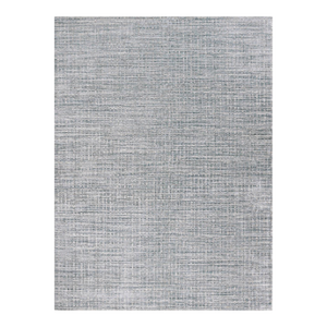 Simplicity Comfort Blue Beige Hand Loomed Rug 12'7 X 13'