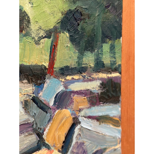 Jarl Lindblad, Landscape Composition, 1998, Oil on Canvas, Framed For Sale - Image 7 of 18