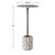 2020s Petal Marble End Table For Sale - Image 5 of 5