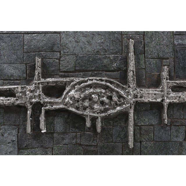 Brutalist Brazilian Stone Coffee Table by Pia Manu, 1960 For Sale - Image 13 of 15
