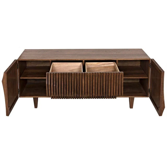 Wood NOIR Jin-Ho Sideboard, Dark Walnut For Sale - Image 7 of 11